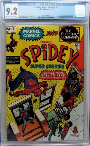 Spidey super stories - #1, cgc