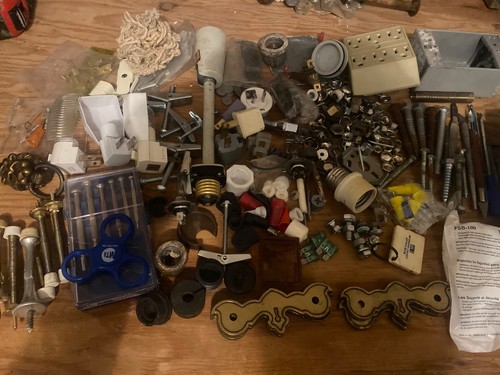 Lot various hardware parts - of,
