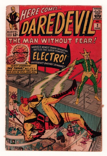 Daredevil 2nd appearance - daredevil, #2