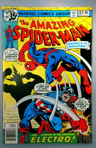 Amazing spider man 187 nm - #187, vf/nm
