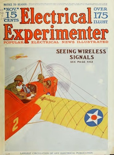 Electrical experimenter - electrical,